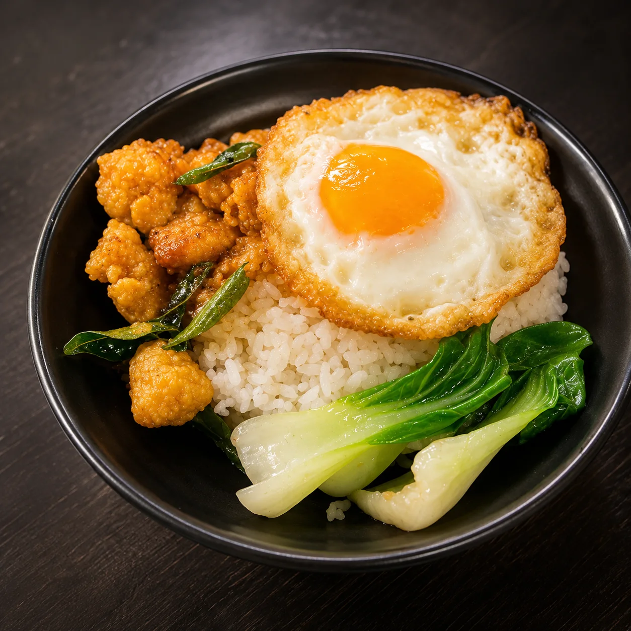 家常蛋饭 · Rice Bowl with Egg